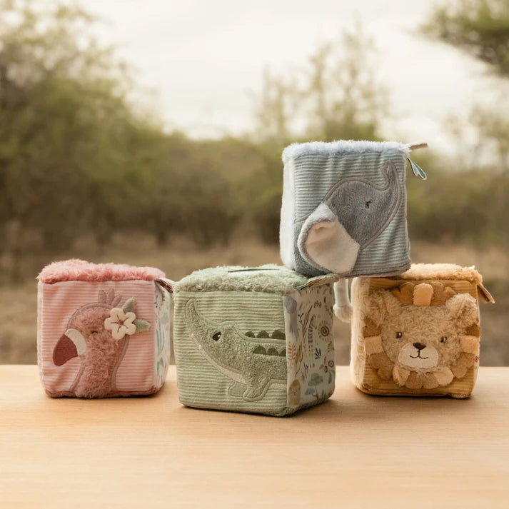 Soft Block Set Safari Friends