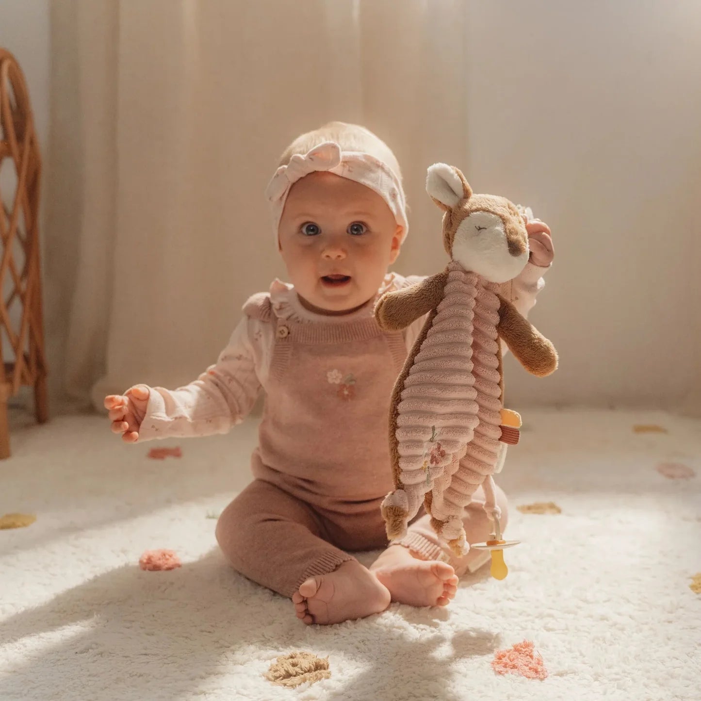 Fairy Garden Cuddle Cloth - Flat Deer