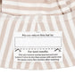 Legionnaire Flap Sun Hat - Natural Stripe