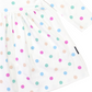 Polkadot Cotton Dress - Cream