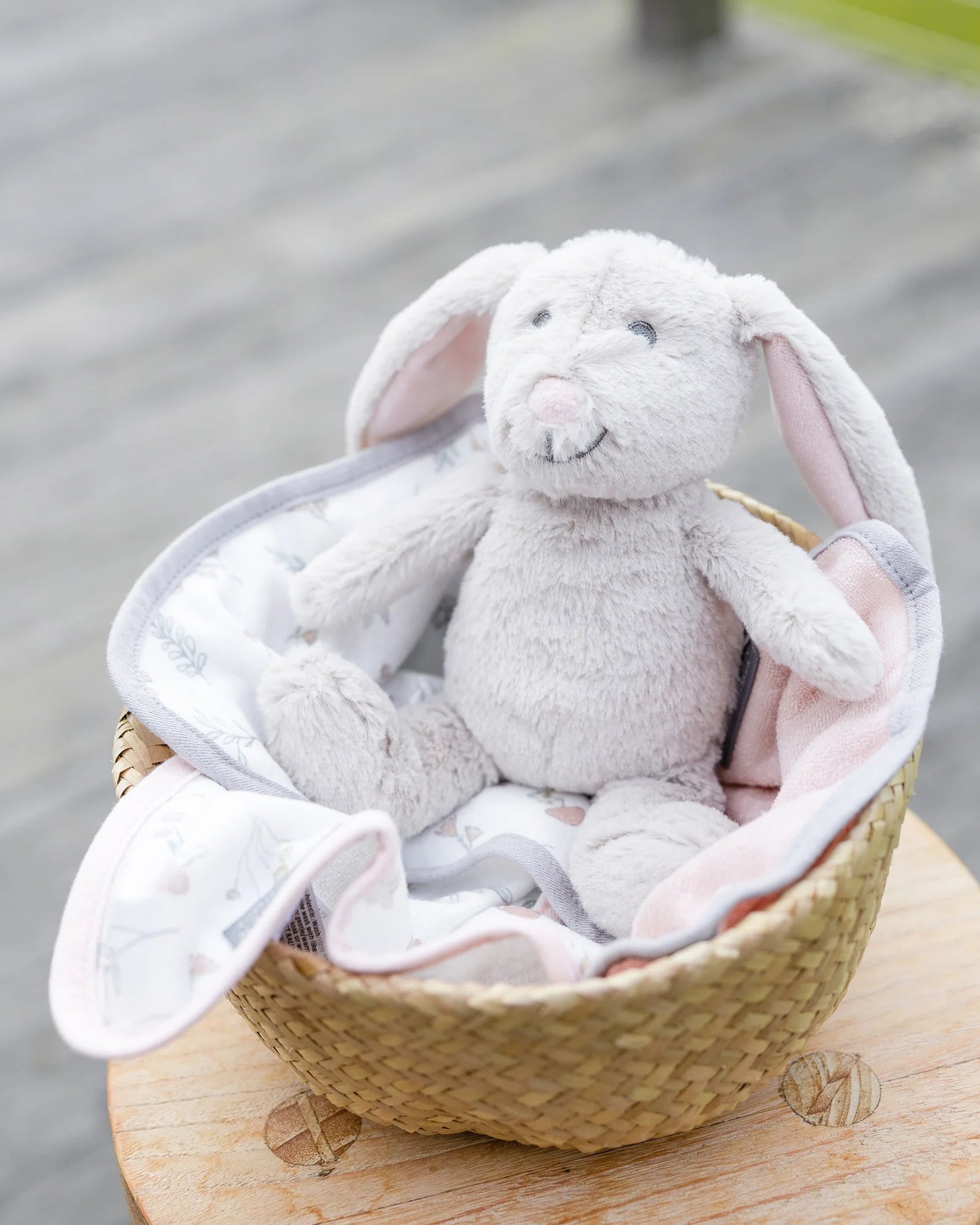 Soft Plush Toy & Face Washers - Harvest Bunny