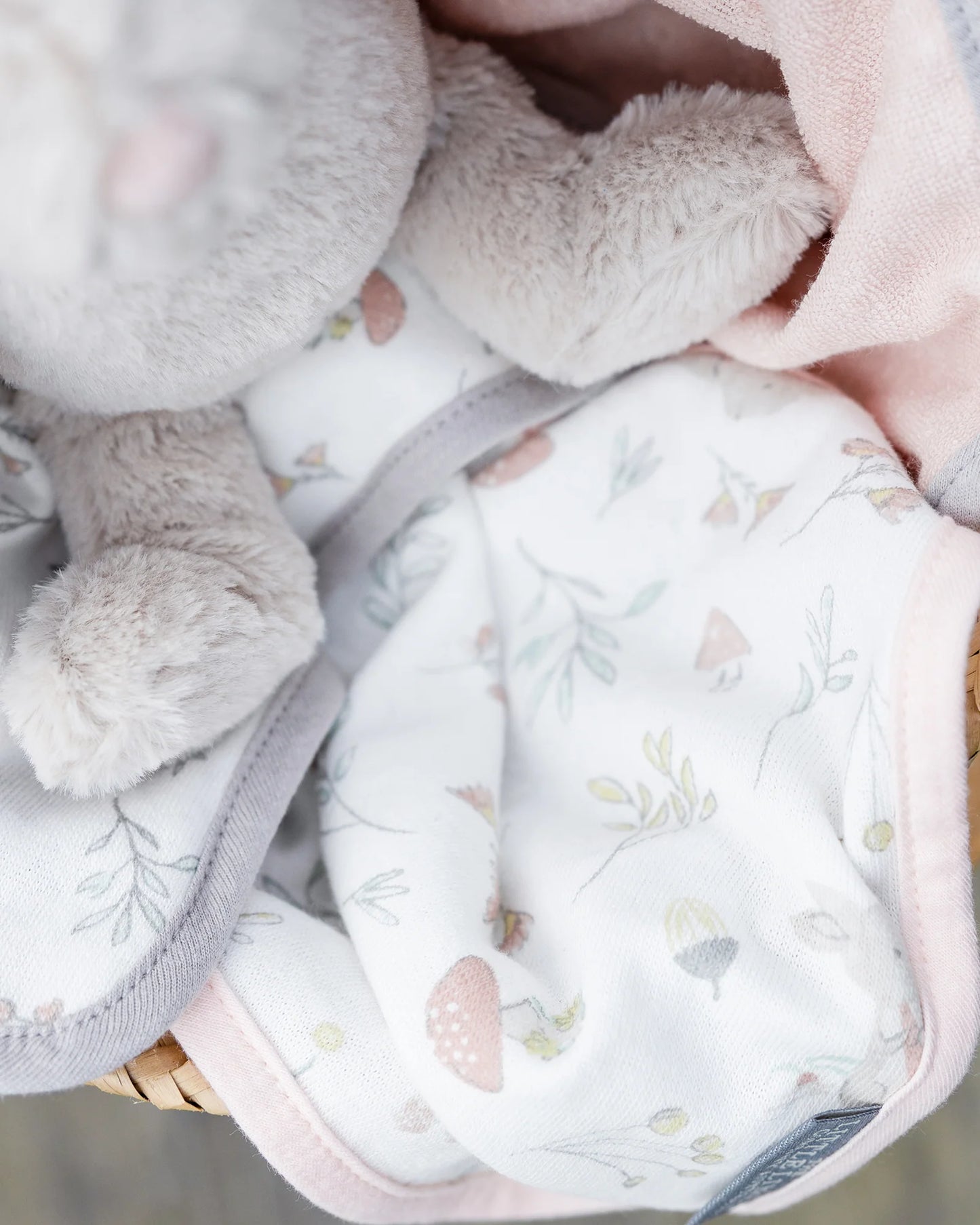 Soft Plush Toy & Face Washers - Harvest Bunny