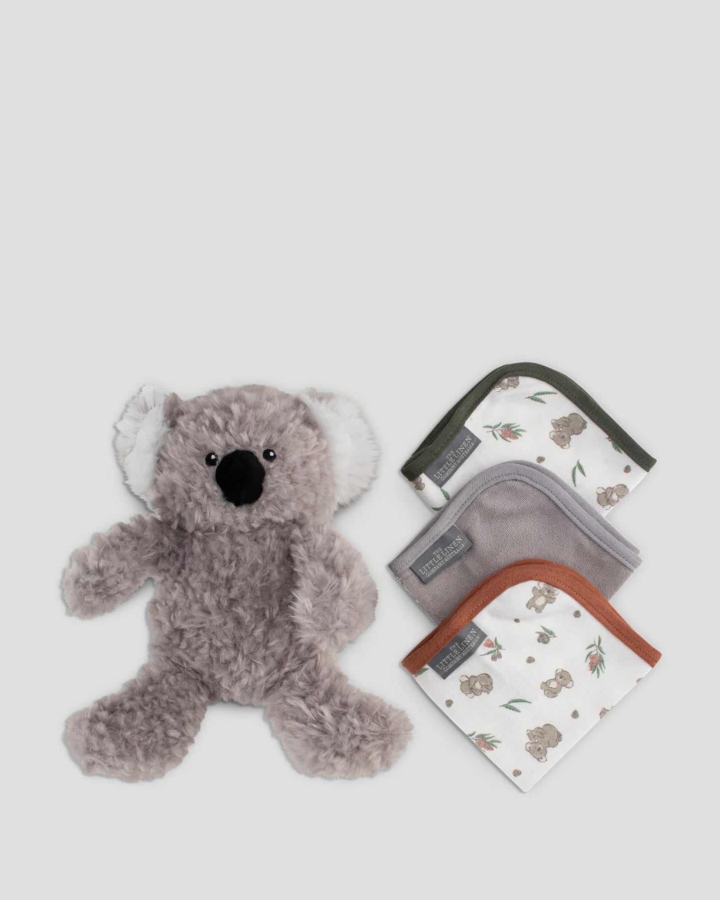 Soft Plush Toy & Face Washers - Outback Koala