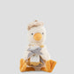 Soft Plush Toy & Face Washers - Fuzzy Duck