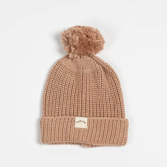 Beanie - Latte 0-6M