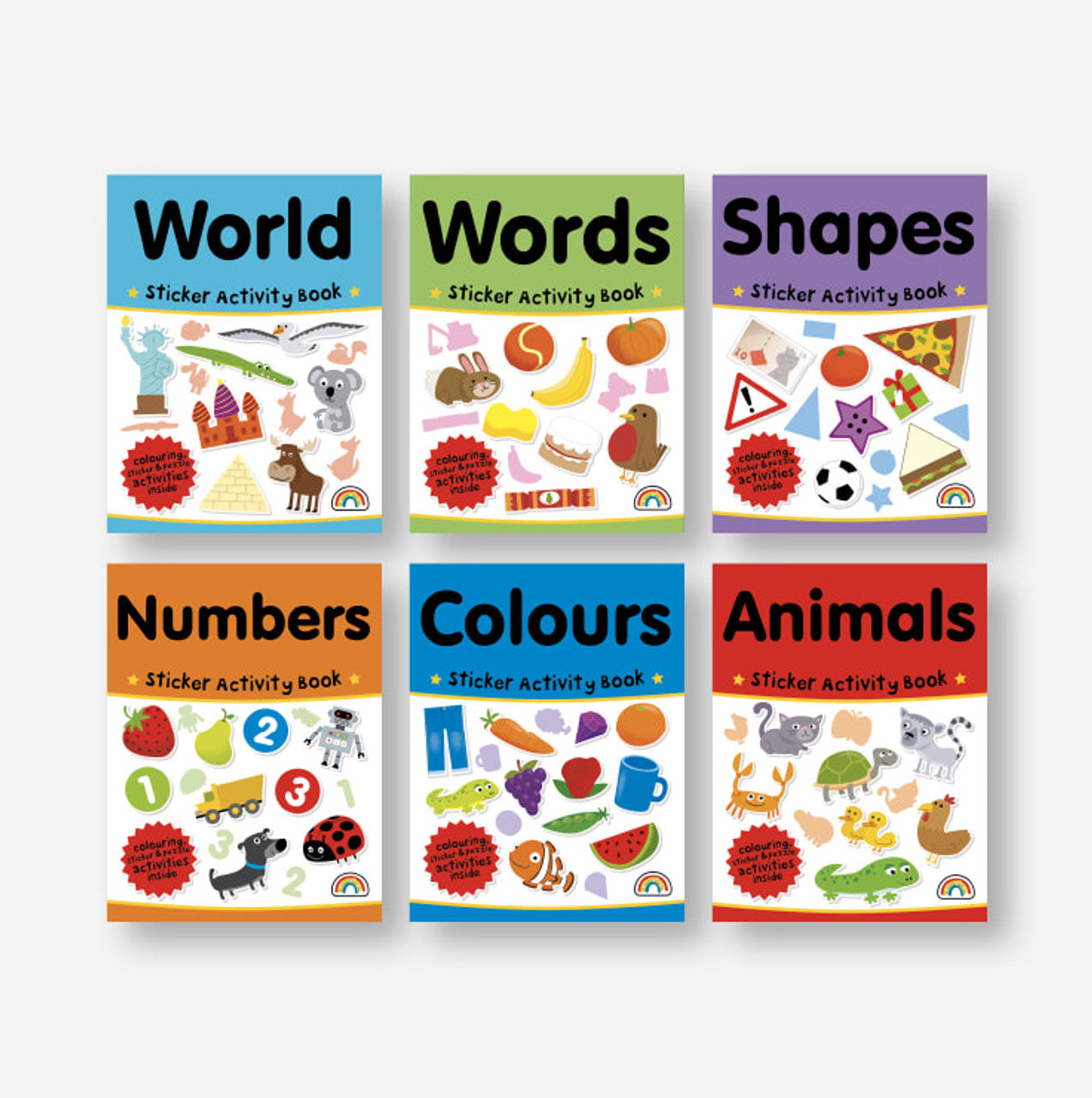 Sticker Activity Suitcase - Let's Learn