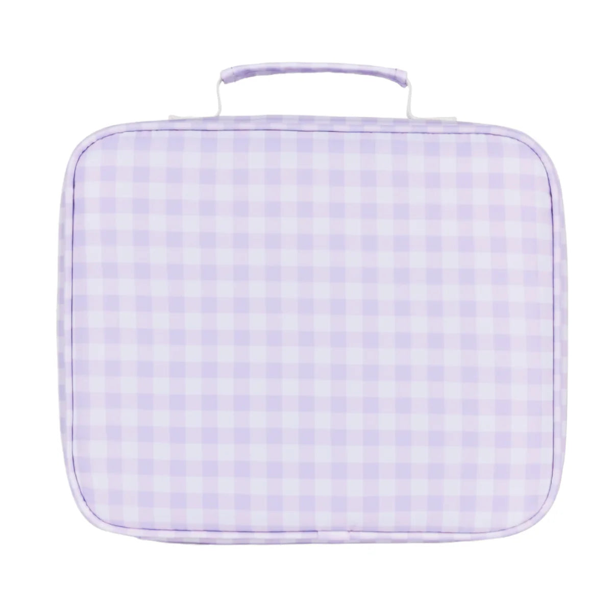 Junior Insulated Bag & Ice Pack - Lilac Gingham