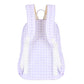 Junior Kindy/School Backback - Lilac Gingham
