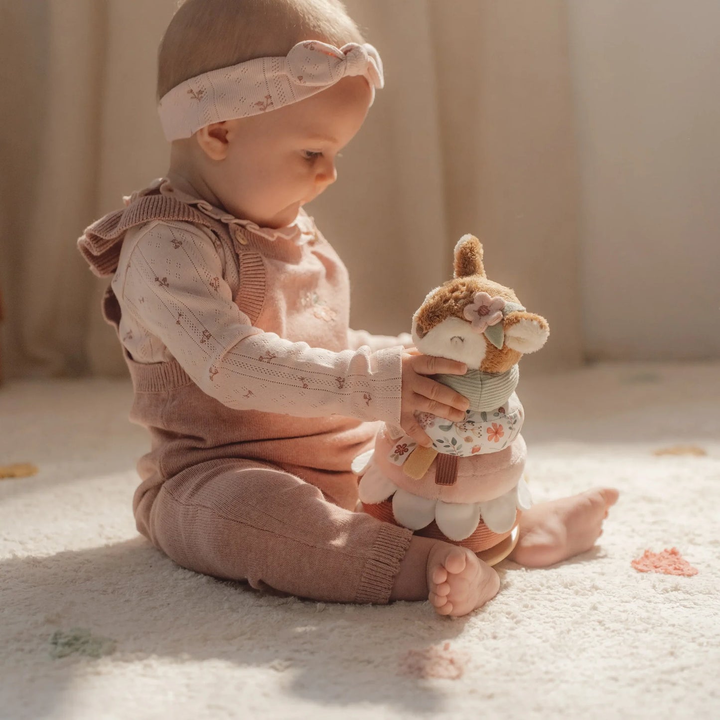 Fairy Garden Rocking Ring Stacker