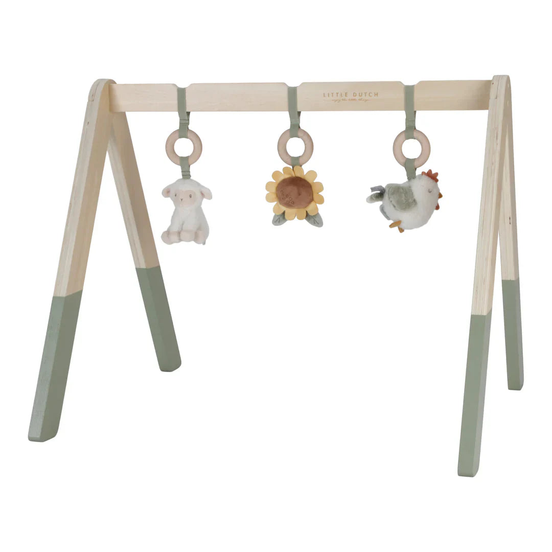 Little Farm Wooden Baby Gym