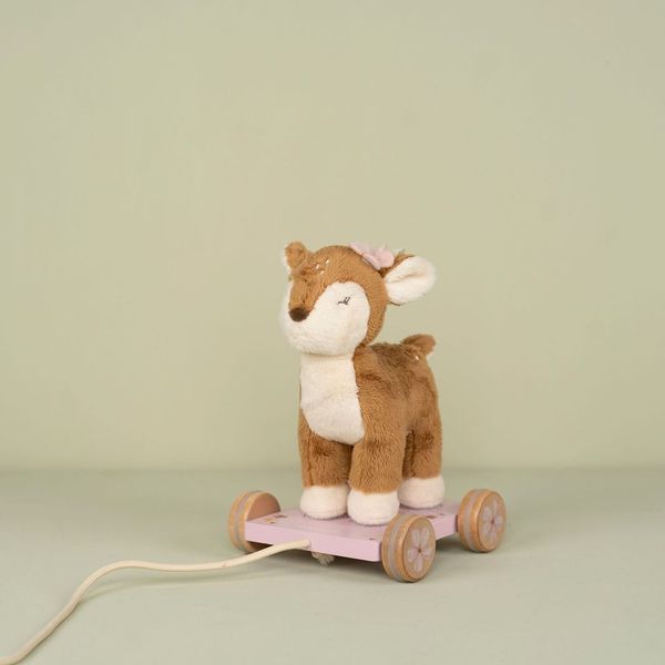Fairy Garden Pull-Along Deer