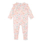 Floral L/S Zipsuit - Fern Floral