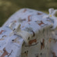 Muslin Wrap & Pram Clip Set - Dogs Day Out