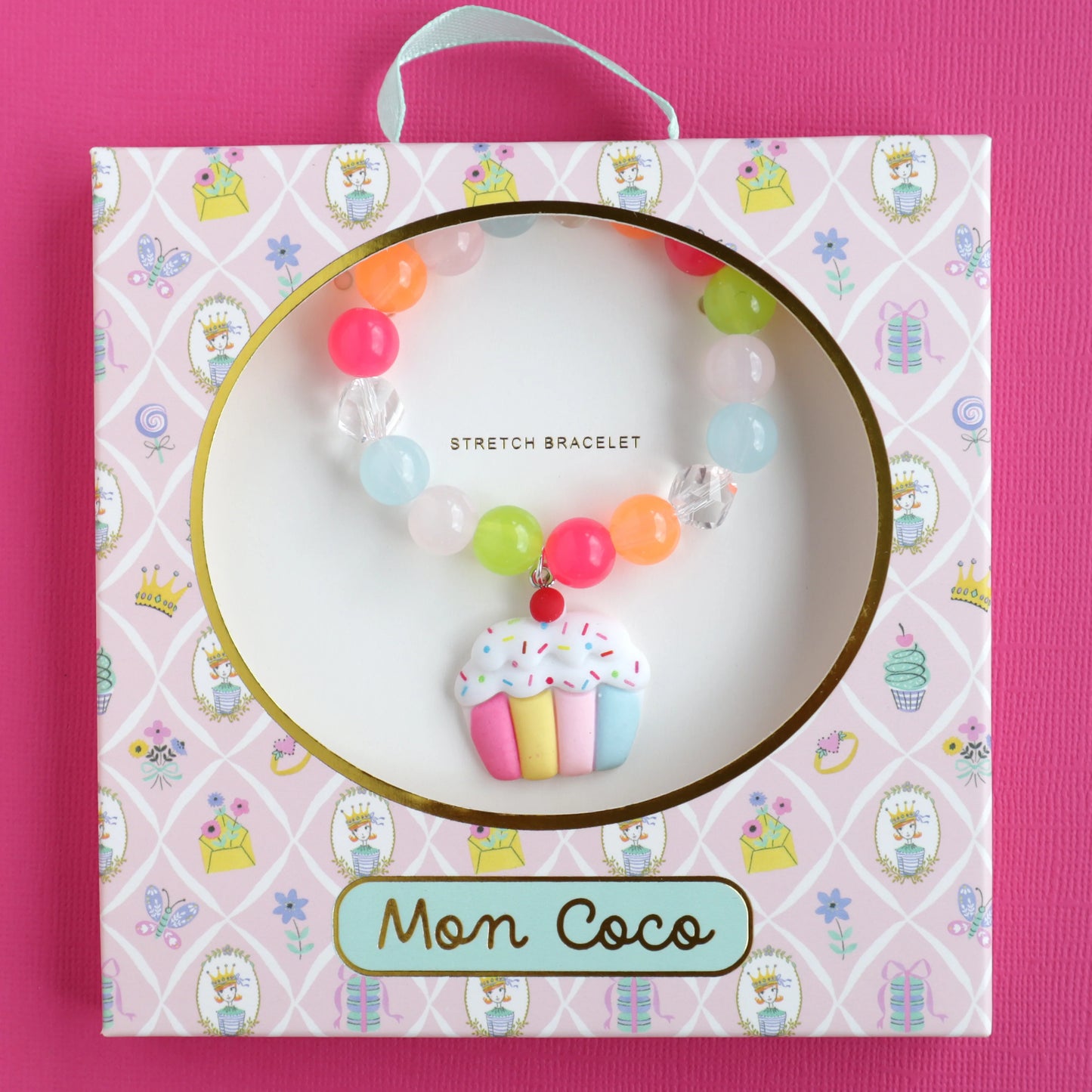 Mon Coco Cupcake Sprinkles Bracelet
