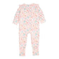 Floral L/S Zipsuit - Fern Floral