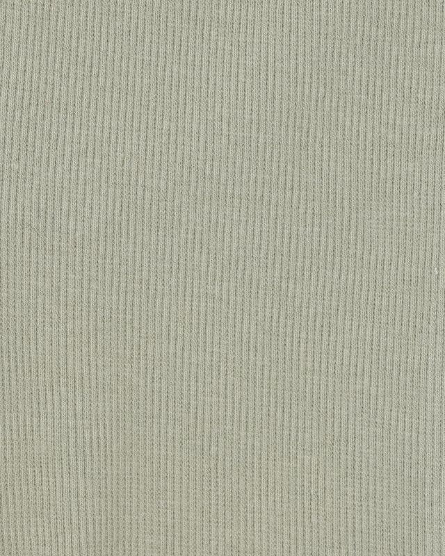 Flared Rib Leggings - Olive Green