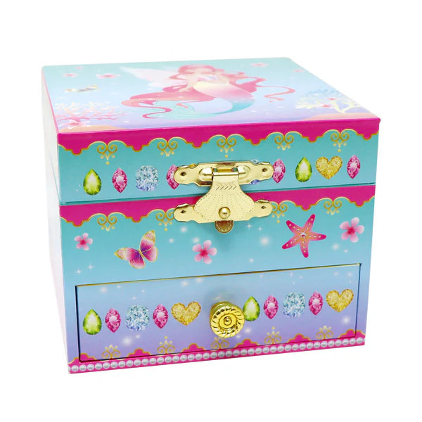 Shimmering Mermaid Musical Jewellery Box (Small)