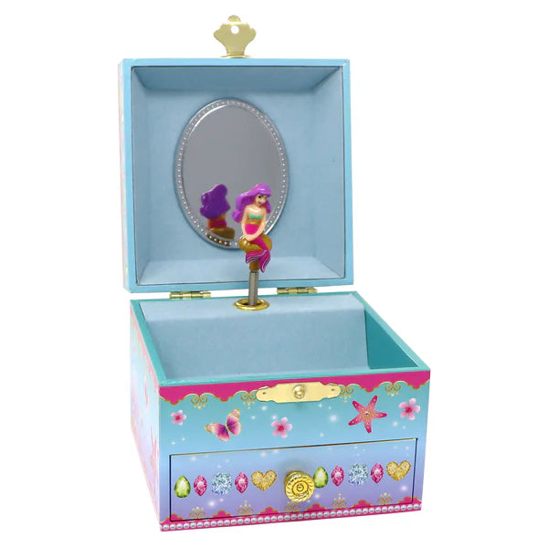 Shimmering Mermaid Musical Jewellery Box (Small)
