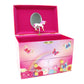 Unicorn Butterfly Musical Jewellery Box (Medium)