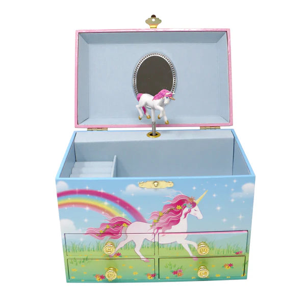 Stardust Unicorn Musical Jewellery Box (Medium)