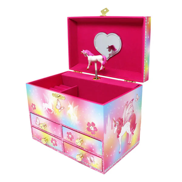 Dreamland Unicorn Musical Jewellery Box (Medium)