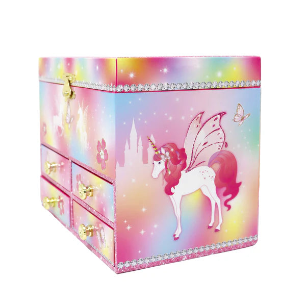 Dreamland Unicorn Musical Jewellery Box (Medium)