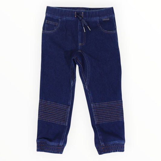 Soft Denim Pants - Dark