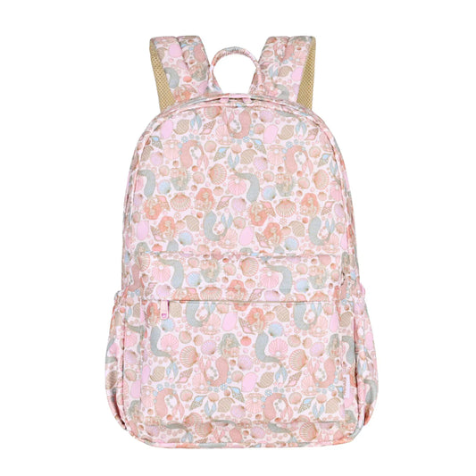 Junior Kindy School Backpack (Extra Deep) - Mermaid Beige