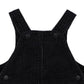 Hunter Cord Overalls - Washed Black