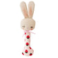 Baby Bunny Stick Rattle - Strawberry