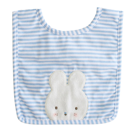 Baby Bunny Bib - Blue