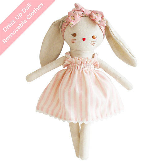 Bopsy Bunny - Pink Stripe 26cm
