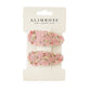Hair Clip Set - Posy Heart