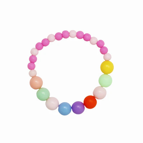 Rainbow Cloud Necklace & Bracelet Set