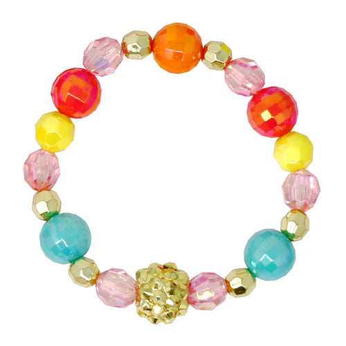 Unicorn Rainbow Charm Necklace & Bracelet Set