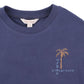 Casablanca Palm Tee - Moonlight Blue