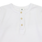 Essential Henley Tee - White