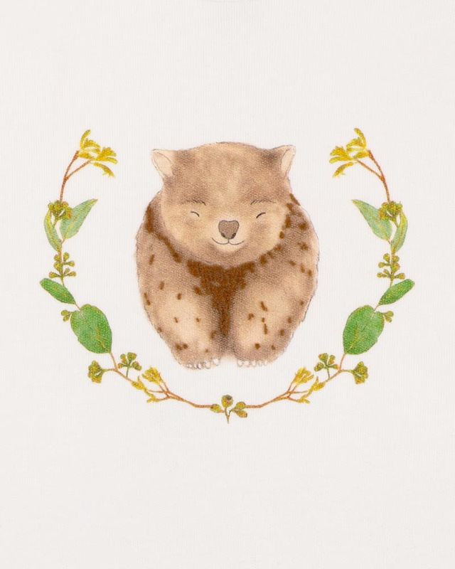 Australiana Wombat Bodysuit
