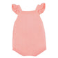 Songbird Embroidered Knit Bodysuit - Shell Pink