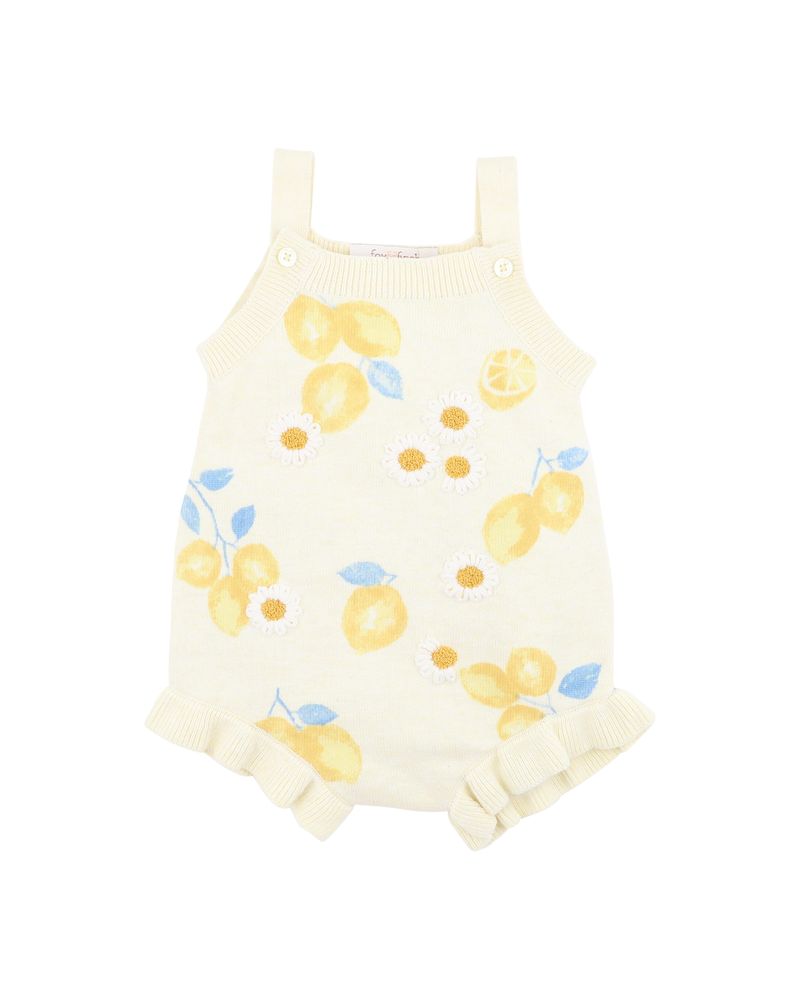 Piccolina Lemon Bodysuit - Lemon Drop
