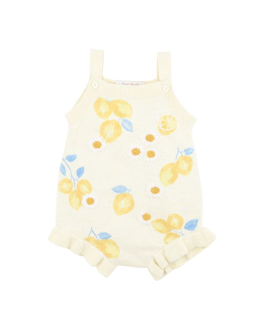 Piccolina Lemon Bodysuit - Lemon Drop