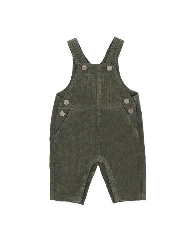 Cord Overalls - Forest Green