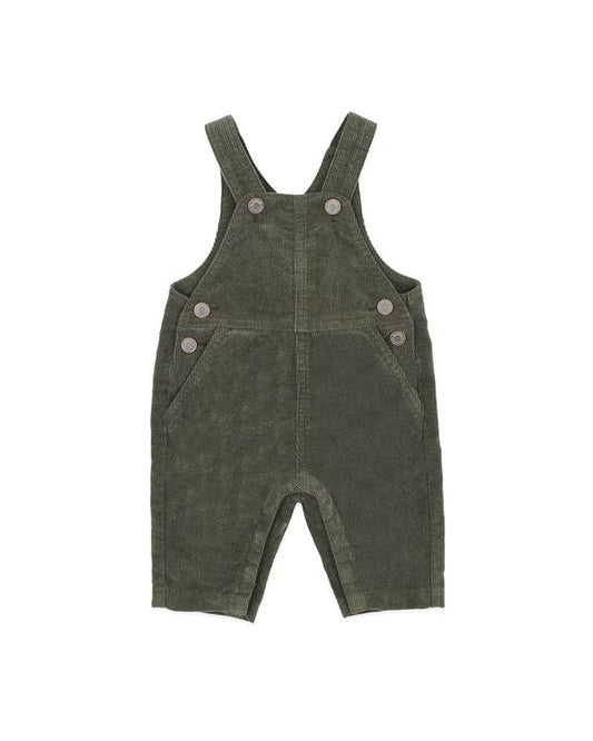 Cord Overalls - Forest Green