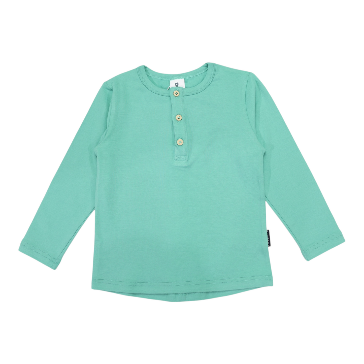 Essential Henley Tee - Green