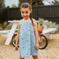 Sundae Denim Tulip Dress - Light Indigo