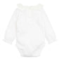Girls Lace Collar L/S Bodysuit- Cloud