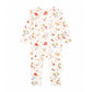 Poppy L/S Zipsuit -Poppy Print
