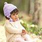 Toshi Organic Earmuff Heart Beanie - Amethyst