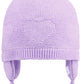 Toshi Organic Earmuff Heart Beanie - Amethyst