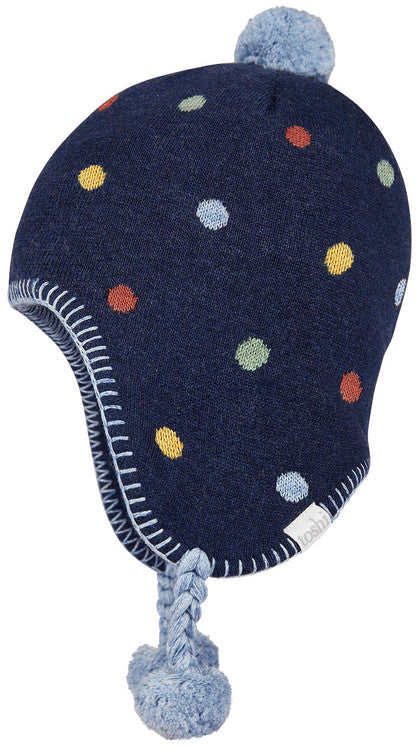 Toshi Organic Earmuff Magic Beanie - Ink